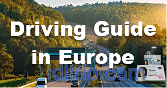 driving guide in europe index