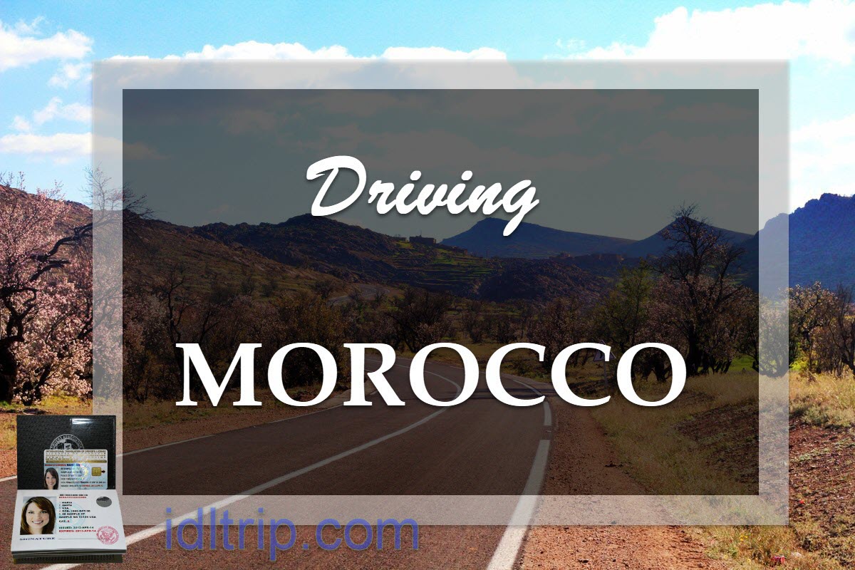 Driving in Morocco