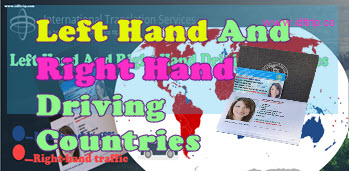 Left Hand And Right Hand Driving Countries blog