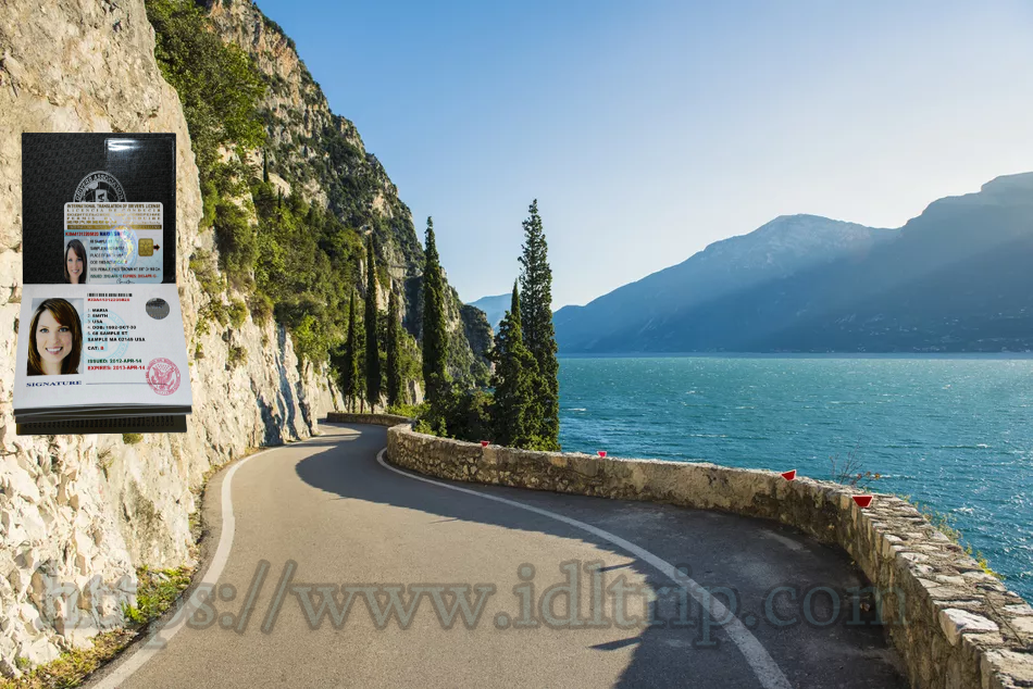 conduite dans la campagne italienne