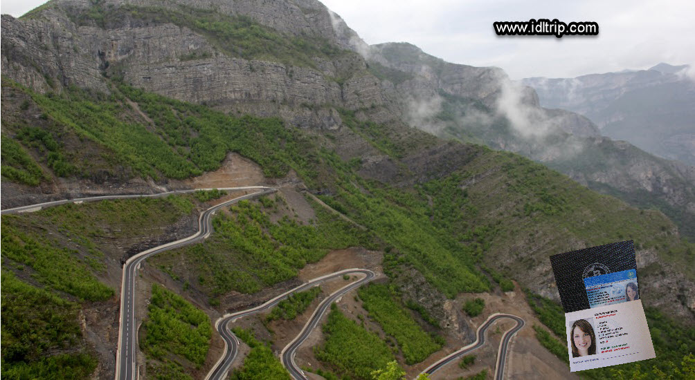 Driving in Albania