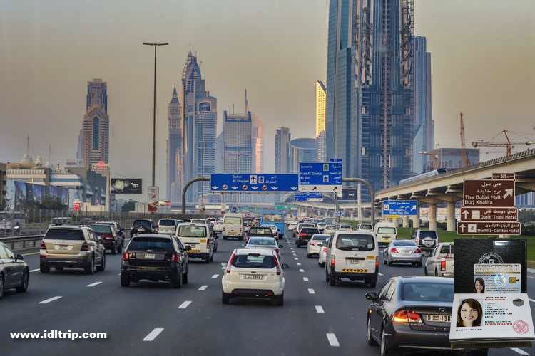 Driving in the United Arab Emirates