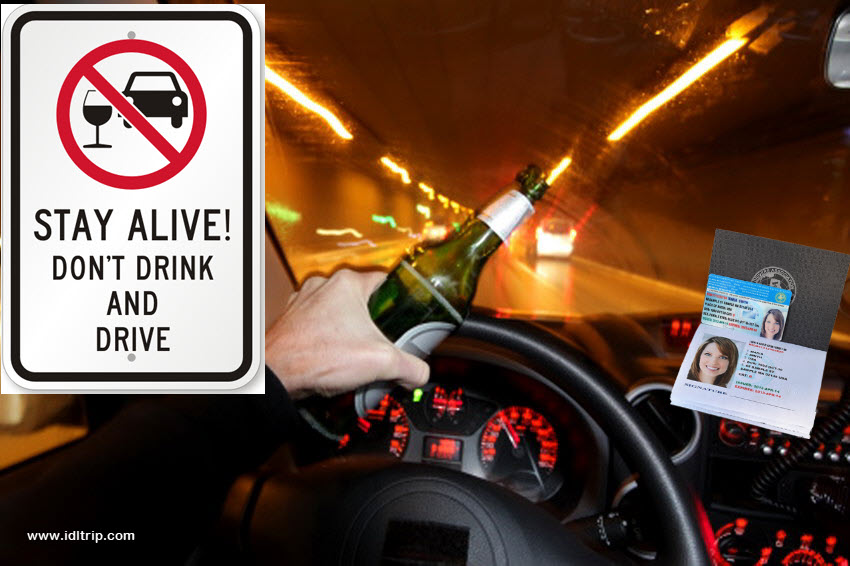 No beba y conduzca