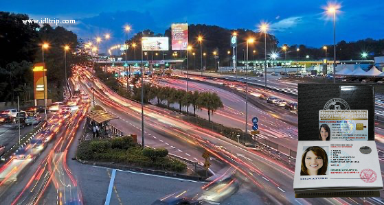 Driving around  Malaysia