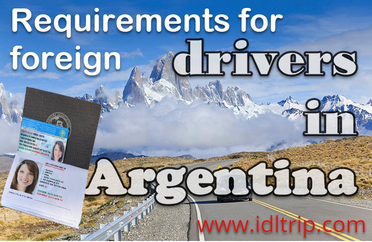 : Fahren in Argentinien, Führerschein in Argentinien