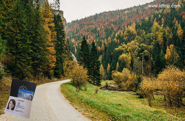 Fahren auf der Straße der Slowakei