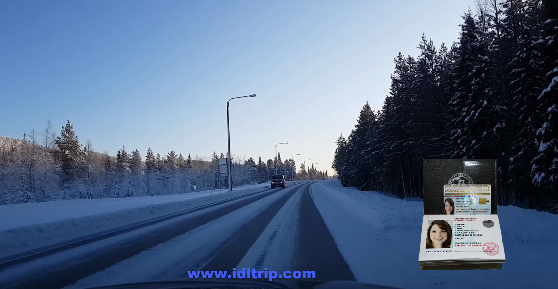 In winter, the general speed limit is reduced everywhere to 80 kph.