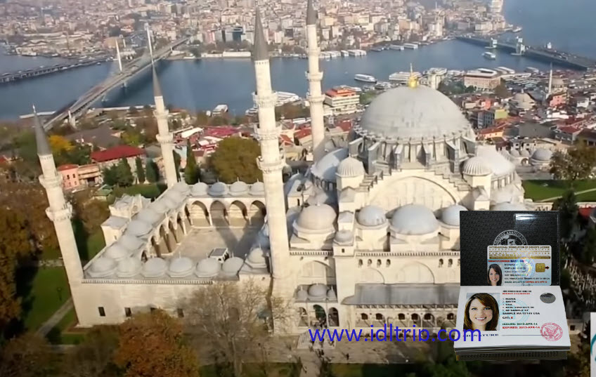 Turquie avec vue sur la ville