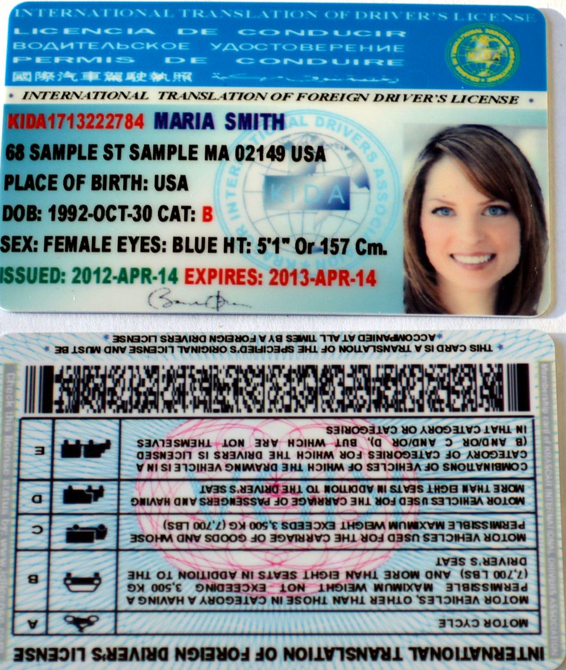how to get international driver license in usa