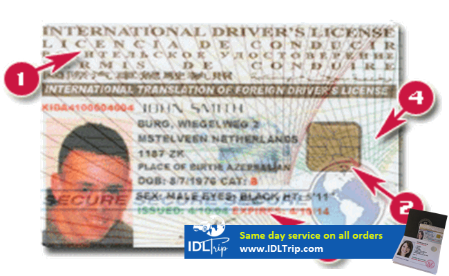 Enhanced International Driver's License 
