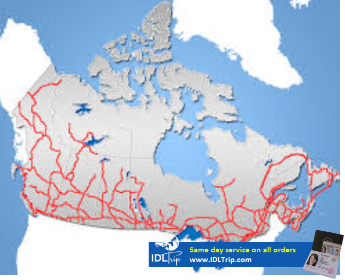 driving Canada roads 