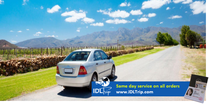 Driving in South Africa with IDP