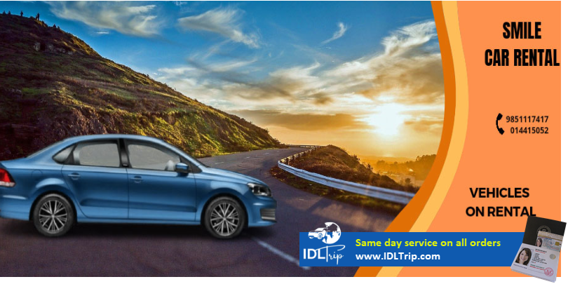 rent a car in Nepal with IDP document