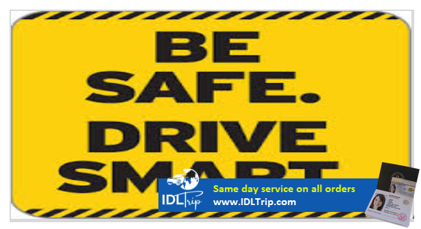 Smart driving with IDP document