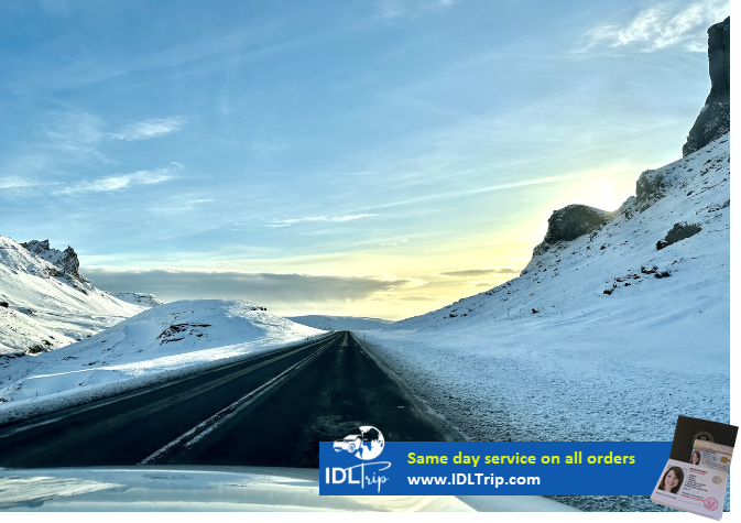 Driving in Iceland