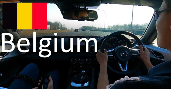 driving in Belgium