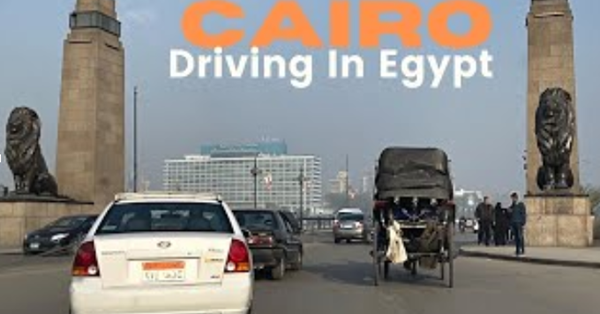 Driving in Egypt